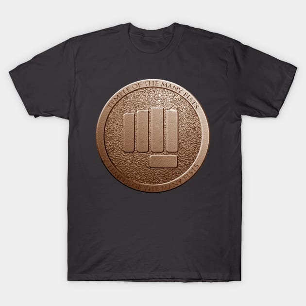 Temple of the Many Fists T-Shirt by AuthorsandDragons